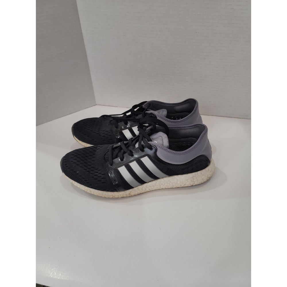 Adidas AQ6298 Rocket Boost  Black/Silver Athletic Shoes Sz 10